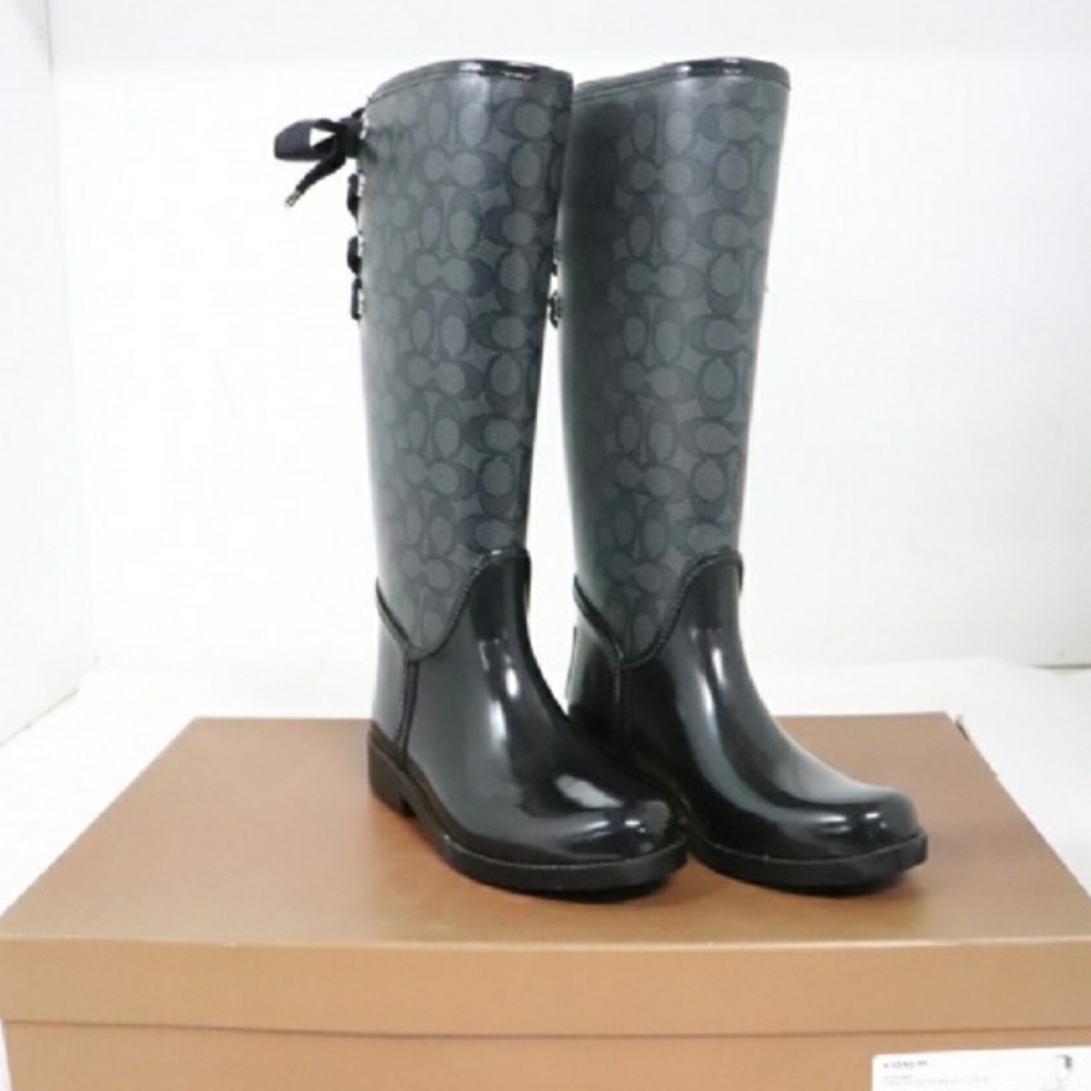 Coach Tristee Signature C Women's Rubber Rainboots